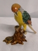 Bedazzled Enamel Parrot Trinket Box 4" Tall