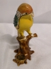 Bedazzled Enamel Parrot Trinket Box 4" Tall - 2