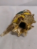 Bedazzled Enamel Parrot Trinket Box 4" Tall - 3