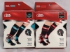 2 New sz L/XL Fit Circuit Rebound Socks