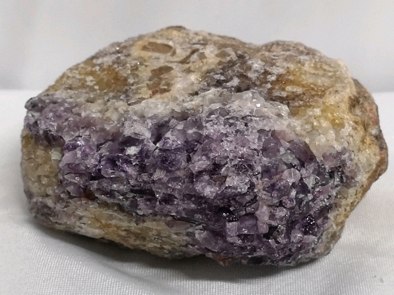 Beautiful 2.2 lbs Amethyst Quartz Stone+ 4" L, 3.5" W & 2" H
