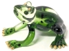 Adorable Small Art Glass Frog in Gift Box | Frog: 1.8" x 1.8" x 1" Tall - 4