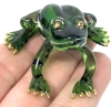 Adorable Small Art Glass Frog in Gift Box | Frog: 1.8" x 1.8" x 1" Tall - 6