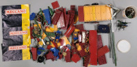 Vintage Meccano Construction Pieces & Model Manuals . Cannot Confirm Manuals Match Pieces