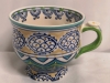 Like New Ceramic Mug - 4" & 3.5" H Microwavable & Dishwasher Safe - 2