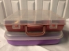 2 Containers Filled With Fishing Lures - 30+ Spinners - 4