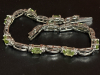 925 Sterling Silver FAS Line Bracelet Dafety Clasp Stamped - 3