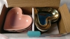 New Danica Jubilee Heart Pinch Bowl Set of 6 - 1.8oz , 33mm - 2