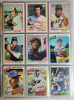 1960, 1961 + 1972-1991 Topps MLB Baseball Trading Card Singles . 108 Cards , No Doubles - 2