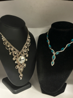 Modern Amazing Rhinestone Necklaces One ice 1 Emerald