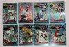 1995 Topps Finest NFL Football Jumbo Trading Card Set , #1 - #22 . Complete Set , each card measures 4"×5 5/8" - 3