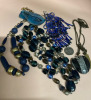 Bead work Earrings Three Necklaces and Art Glass Pendant - 6