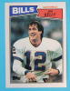 1987 Topps NFL Football Jim Kelly #372 Rookie Card . See Photos for Condition