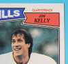 1987 Topps NFL Football Jim Kelly #372 Rookie Card . See Photos for Condition - 4