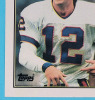 1987 Topps NFL Football Jim Kelly #372 Rookie Card . See Photos for Condition - 5