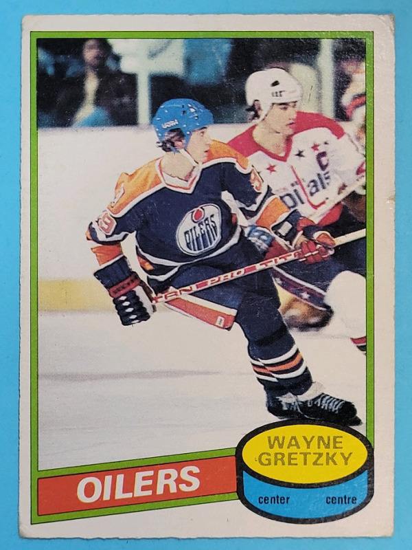 1980 - 1981 O Pee Chee #250 Wayne Gretzky 2nd Year NHL Hockey Trading Card . See Photos for Condition