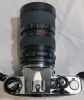 Pentax ME Super 35mm Film Camera with Soligor Zoom-Macro 37mm-105mm Lens . Untested - 5