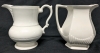 2 Vintage English Pitchers | Lord Nelson Pottery 9-75 & Real Ironstone WM Adams & Sons Micratex | - 2