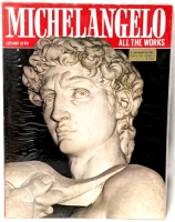 Vintage 1967 MICHELANGELO All the Works, by Luciano Berti | Paperback with Plastic Dust Cover