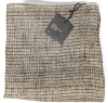 New Restoration Hardware Naya Handwoven Linen & Silk Mix Striated Pillow Cover | 22" x 22" | Retails for Over $300! - 2