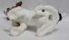 Royal Doulton Terrier Dog with Bone Character Dog . Measures 3 3/4" tall . No chips or cracks - 5