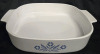 Set Of 5 | Corning Ware Dishes 1 With Lid | Ranging in Size From 700ML -2.5L Biggest Dish Measures 12" x10.5" x 2.5" * No Chips Or Cracks/ Needs To Be Cleaned * - 2