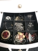 Large 3 ft 2" Jewelry Cabinet + Filled with Jewelry - 9