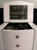 Large 3 ft 2" Jewelry Cabinet + Filled with Jewelry - 10