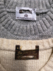 3 Sz Medium & Large Wool Sweaters - 2