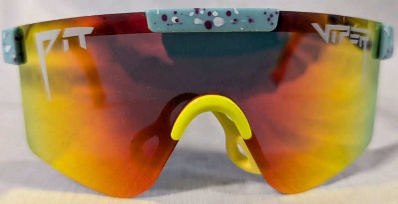 New Pit Viper XS Kids Sized Polarized Sunglasses. 5" From Arm to Arm. Blocks UVA and UVB.