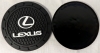 New Lexus Cup Holder Coasters, Keychain & Flathead Mini Scredriver Coasters 2.7" Diameter. - 2