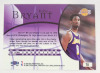 1998 - 99 NBA Basketball Topps Finest #175 & Fleer Brilliants #70 Kobe Bryant 3rd. Year Trading Cards . - 3