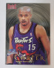 1998 - 99 NBA Basketball Topps Finest #230 & Fleer Brilliants #105 Vince Carter Rookie Trading Cards . - 2