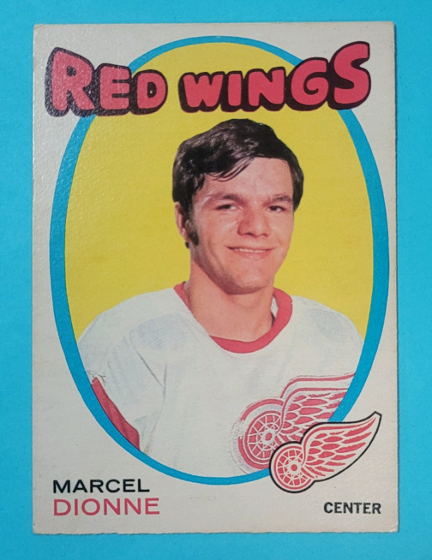 1971 - 72 O Pee Chee NHL Hockey #133 Marcel Dionne Rookie Trading Card . See Photos for Condition