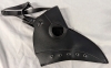 New Leather Like Plague Doctor Mask. Measures 9" From Beak to Base of Mask. - 2