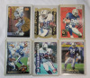 NFL Football Marshall Faulk Trading Card Lot , Includes 8+ Rookie Cards . 20 Cards in Protective Top Loaders - 2