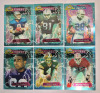 1995 Topps Finest NFL Football Jumbo Trading Card Set , #1 - #22 . Complete Set , each card measures 4"×5 5/8" - 2