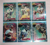 1995 Topps Finest NFL Football Jumbo Trading Card Set , #1 - #22 . Complete Set , each card measures 4"×5 5/8" - 3