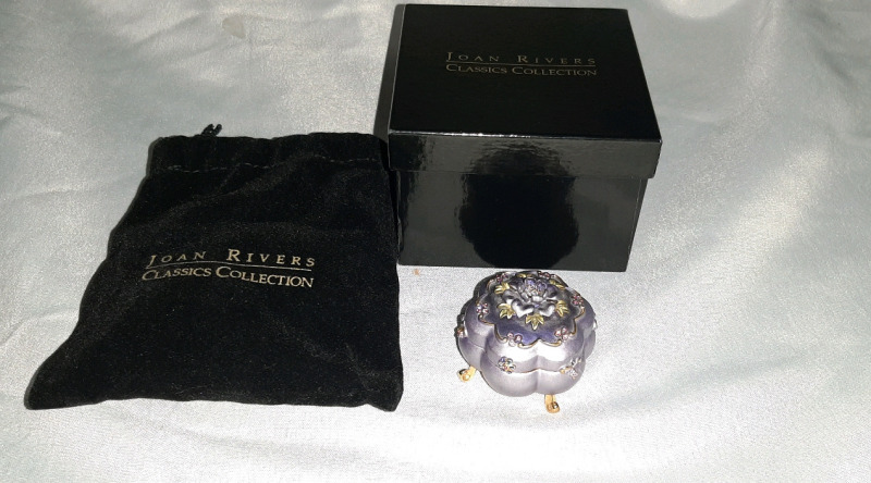 Joan Rivers Classic Collection Trinket Box