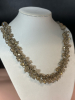 Stunning Rhinestone Necklace Bracelet Faceted Bead Necklace - 4