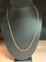 925 Sterling Silver Vintage Double Cable Chain