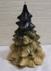 Christmas Tree Candle , Multi-Color . Made in Canada . Measures 9.5" tall - 2