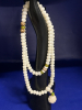 White Jade Bodhi Seed 108 Mantra Bead Necklace - 3