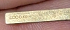 Gorgeous Gold Filled Jewelry: Signed GM F-14K Bracelet 7.5", Signed Ecco GF Cross 1.15" & Unstamped Non-Magnetic Cross 1" - 7