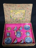 Vintage The Little Hostess Set Children's Ceramic Tea Set - Made in Japan