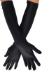 New 7pc Bunny Costume Set - Rabbit Ears Headband, Long Black Gloves, Bow Tie Collar, Cuffs and Tail Accessories Kit - 3