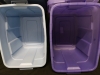 2 Roughneck Rubbermaid Storage Totes - 24x16x16.5" H - 2