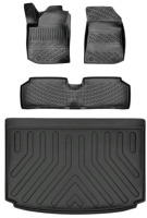 New - Ausier Automotive Floor Mats for 2023 KIA Niro EV . All Weather Non-Slip Front , Rear & Cargo . For NIRO EV ONLY