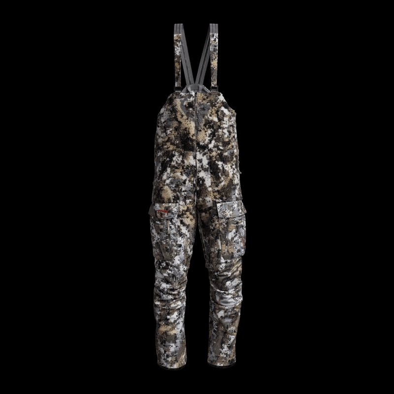 Wow! New Men's Size Large | Sitka Fanatic Bib Coveralls - Optifade Elevated II | 50225-EV-L | Retails for Over $600!