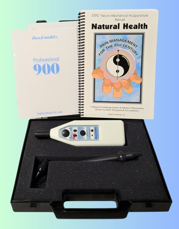 Acuhealth Professional 900 in Case with Pain Management for the 21st Century Book | Retails for Over $500!